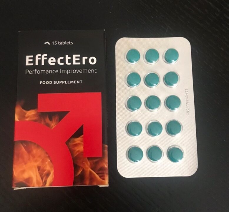 Photo of tablets to improve libido EffectEro, experience of use